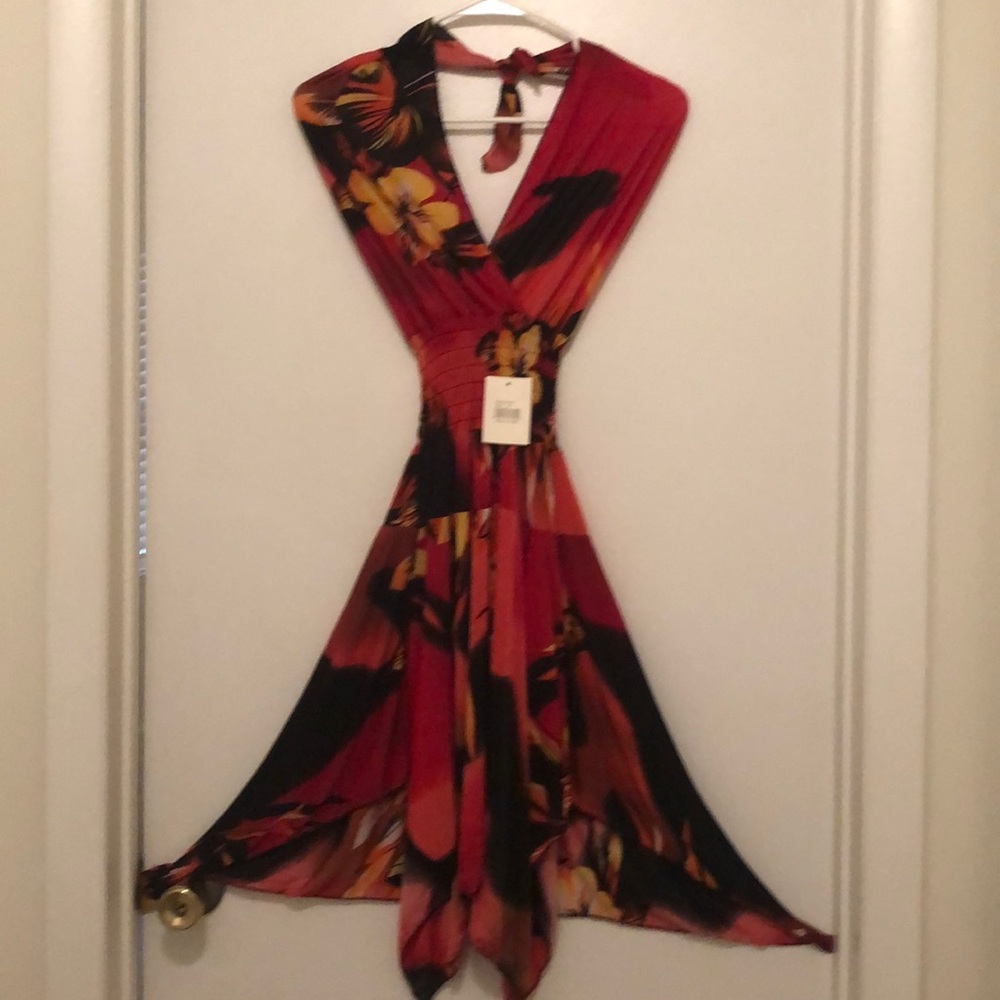 Summer halter dress